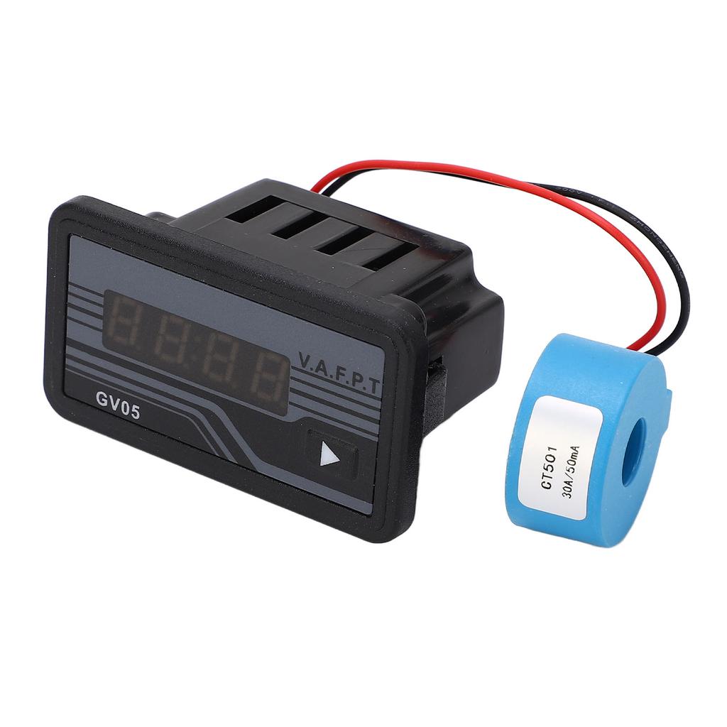 Generator Voltmeter 6 in 1 Multifunctional Meter Current Tester Digital Display 220V