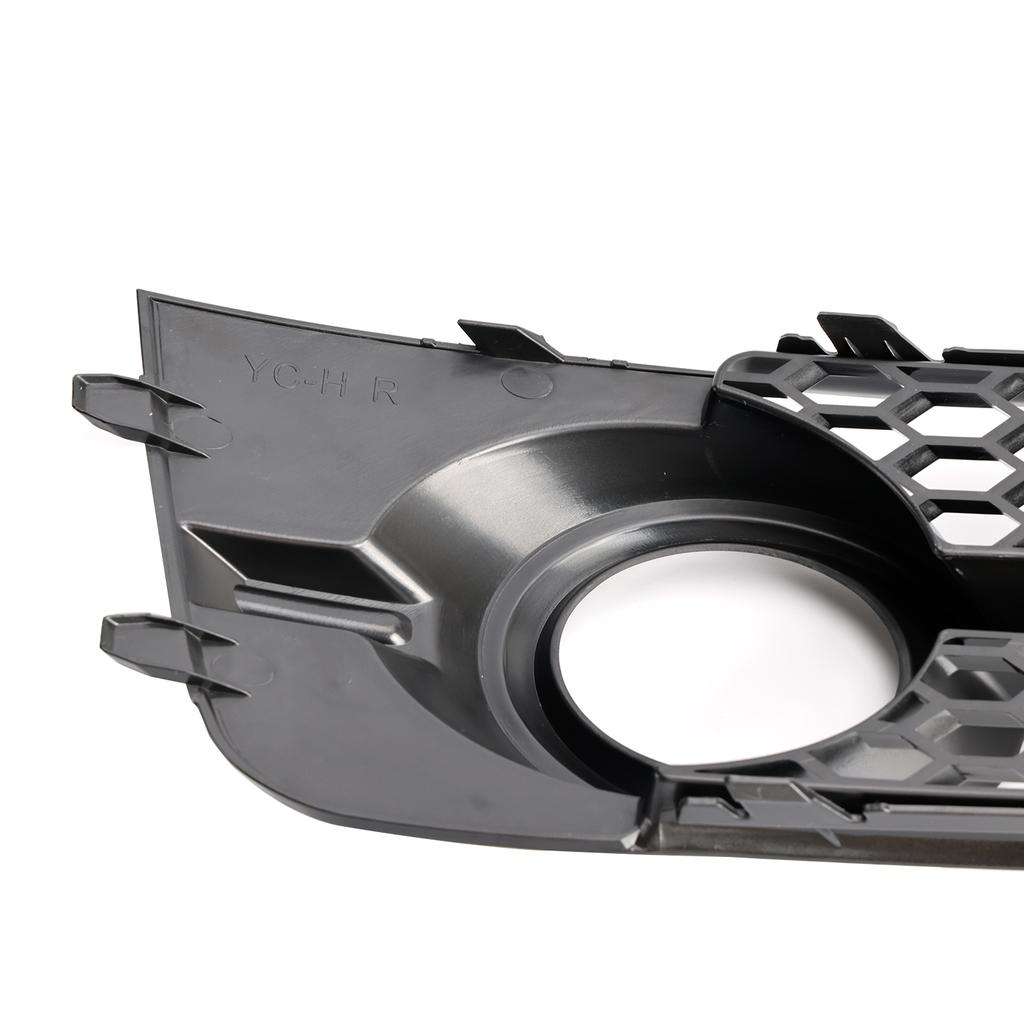 2PCS Front Bumper Fog Light Cover Grille Grill 8X0807682B 8X0807681B Fit A1 S-Line 2011-2014