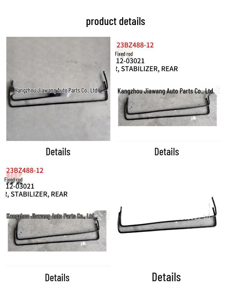 Toyota 2023 BZ3 Rear Stabilizer Bar, Part 48812-03021