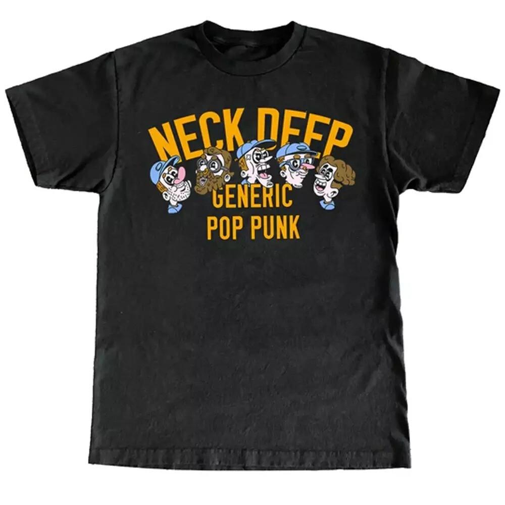 Neck Deep band pop punk black T-shirt UNISEX All sizes S to 5XL Unisex T-Shirt XXXXL