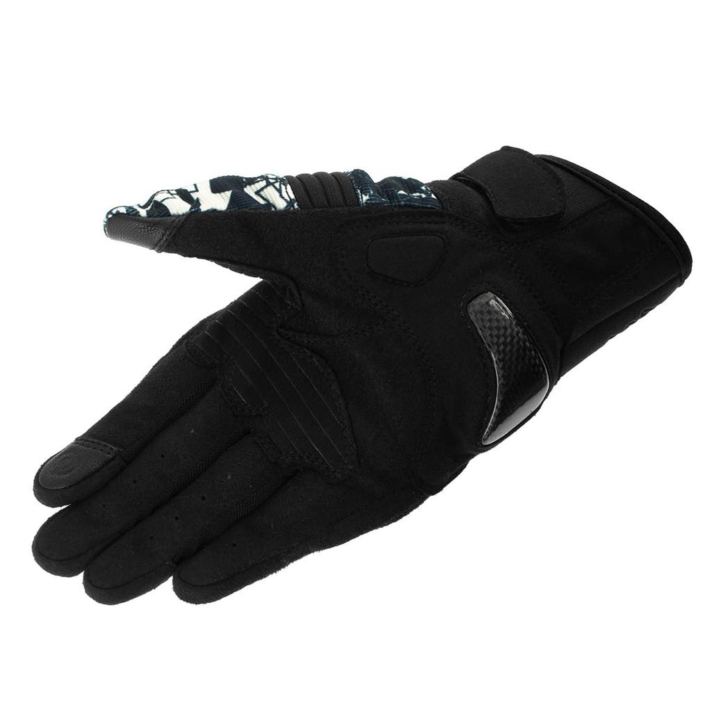 Komine GK-2203 Protective Mesh Gloves for Motorcycles Prism Silver XL