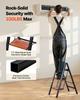 3 Step Ladder, Folding Step Stool with Wide Anti-Slip Pedal and Comfort Handgrip, Lightweight 150 kg Capacity Portable Aluminum Plant Support,
