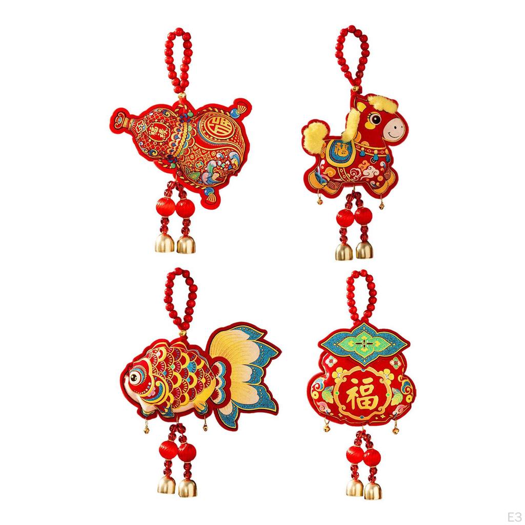Year Hanging Decoration Spring Festival Pendant Traditional Decorative for Bedroom