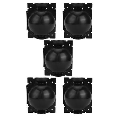 5er Set Wiederverwendbare Pflanzenbewurzelungsvorrichtung Veredelung Vermehrung Anzuchtkasten Gartenzubehör Schwarz