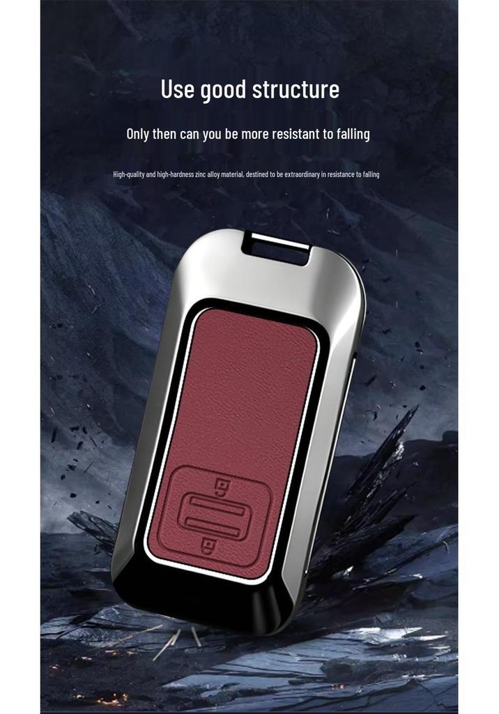 Zeekr 9X Remote Control Metal Key Case for 25/2026 Ultra/Max Models - ZEEKR001 Car Key Shell