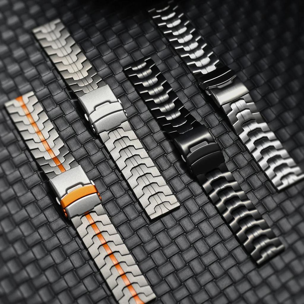 22mm Titanium Strap for Huawei Watch GT5 GT4 46mm Watch 4/4 Pro Band for Amazfit Balance Active 2 Luxury 20mm Watchband Bracelet