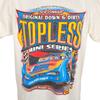 Vintage Down & Dirty Topless 100% Cotton T-shirt Mens Tees Top Mens Size Medium Y2K Dirt Track Racing