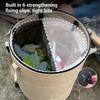 Outdoor Garbage Container Storage Bin Foldable Large Capacity 24 Gallons Camping Trash Can Oxford Fabric Versatile for Picnic