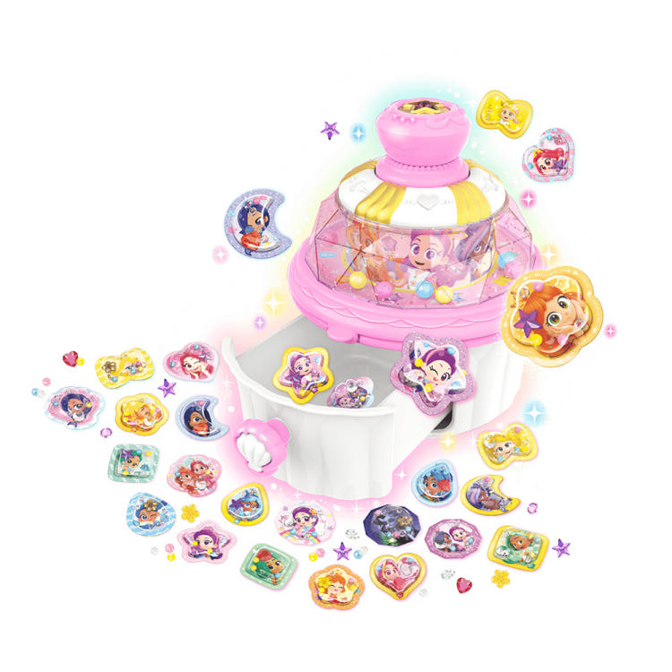 [mimi world] Rainbow Bubble Gem Sticker Maker Bag