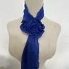 Spring/Summer Rose Silk Scarf: Women's Solid Color Dance Accessory