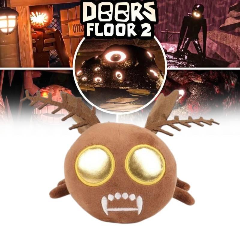 Soft And Cuddly Doors Floor 2 Game Edition Plush Toy Scary Moth Collectible Figure