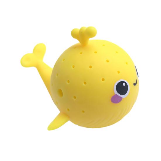 

Squeeze Toy Whale Slow Shape Toy Bright Rebound Decompression Color Stress Relief світло-жовтого кольору