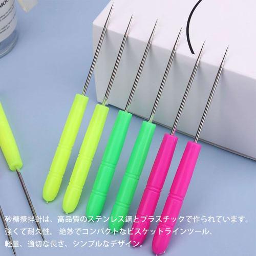 Kingsie 6-Piece Icing and Cookie Modeling Needle Set, Air Release, Marking, Scriber, Cake Decorating, Kitchen Baking, Confectionery Tools