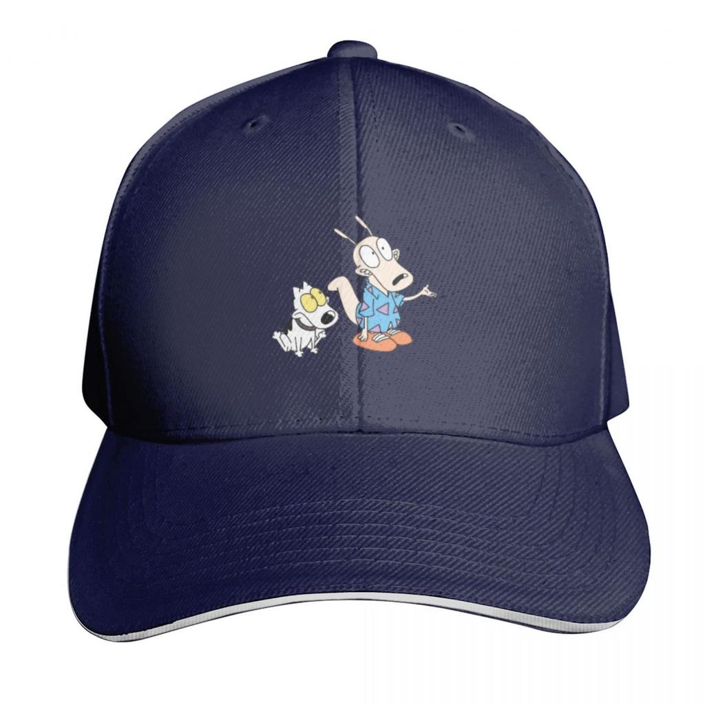 Rockos Modern Life Baseball Cap Ball Cap Visor Luxury Hat Sailor Cap for Unisex Unisex Hats Womens