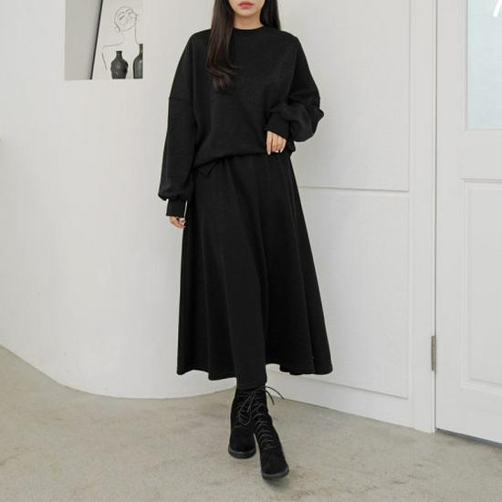 2023 Trendy Two-Piece Suit Skirt: Casual Tea-Style Early Autumn Outfit