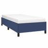 Vidaxl Bed Frame Without Mattress Blue 90X200 Cm Fabric