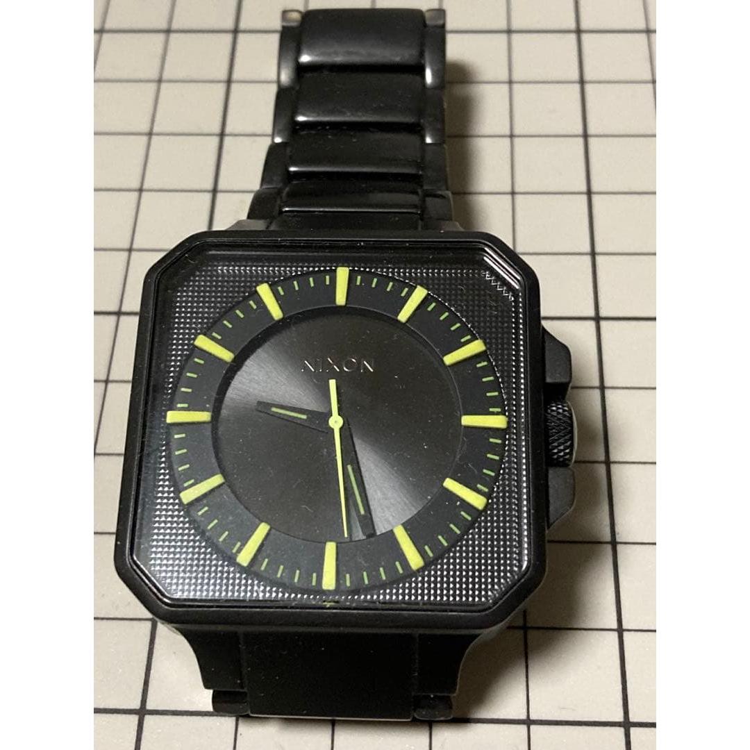 Used NIXON Nixon watch JUMP black working item