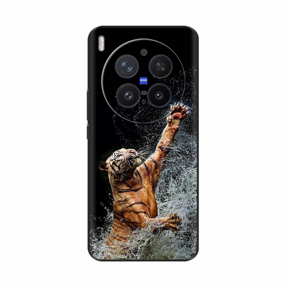 For VIVO X300 Pro Case Popular Flowers Cartoon Soft Silicone Phone Back Cover For Vivo X300 X 300 ShockProof Shell Bags Funda