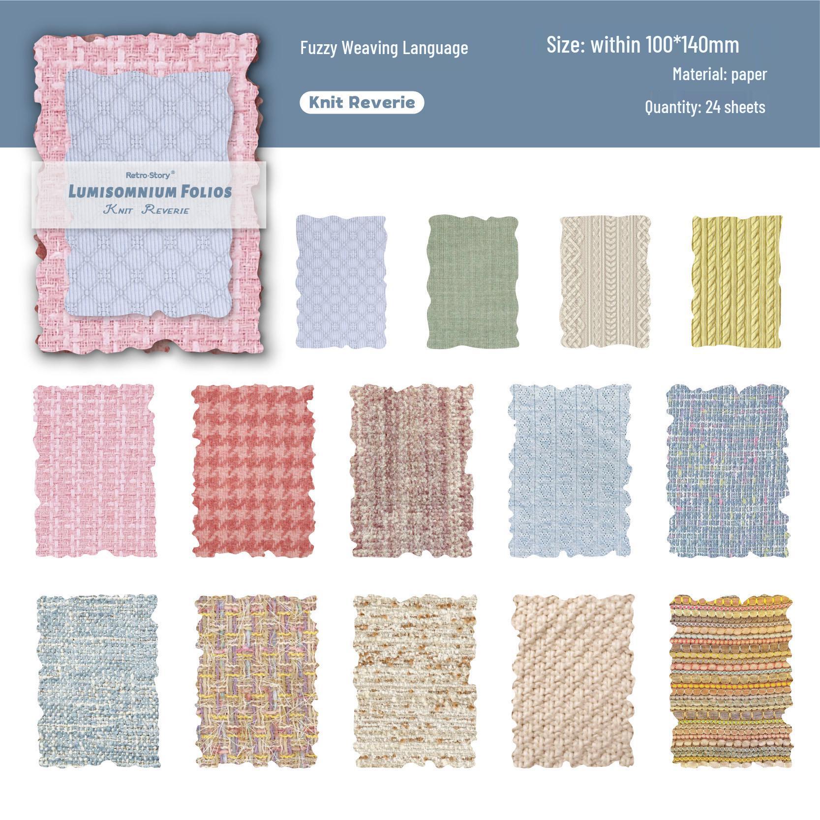 Zhidu RetroStory Плавающий свет Набор стикеров для DIY журнала