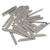 Jingyuqin 15pcs NO.72 VA2 Car Remote Key Blade For Renault Citroen Triumph Peugeot Flip Folding Key Blank Without Groove #72