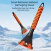 Defrosting Scraper PP Car Ice Scraper Multi-function Retractable Snow Shovel Portable Snow Scraper Winter