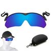 Clip Cap Sports Sunglasses Strong Sunlight Protection Beach Sunglasses for Sports and Outdoor Activities
