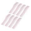 8pcs Wide Tooth Comb ABS Hair Detangling Comb Portable Compact No Handle Shampoo Styling Comb for Ho