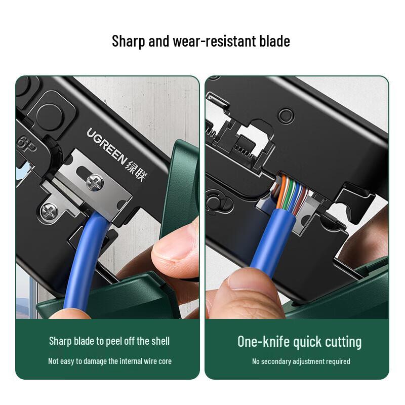 UGREEN Multi-function Network & Telephone Cable Crimper Set
