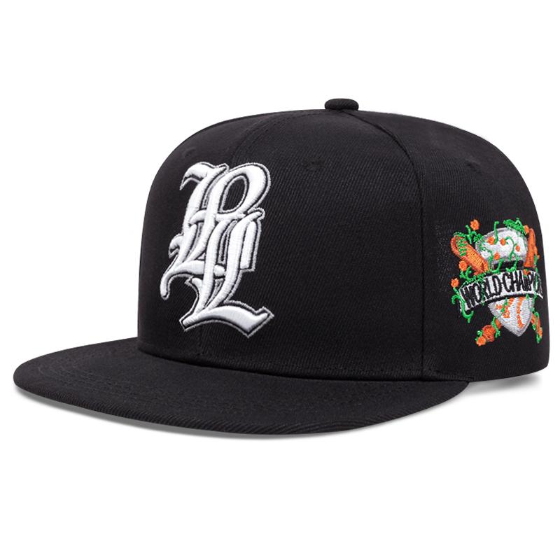 New Fashion Letter Embroidery Snapback Cap High Quality Hip Hop Baseball Hat Casual Sun Hat Unisex Snapback Hats Adjustable