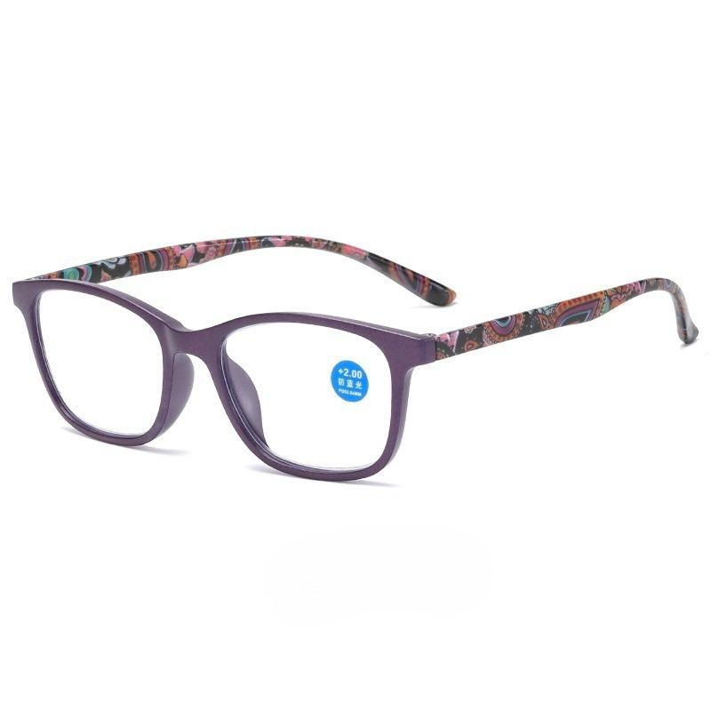 5PCS Reading Glasses Fashion Eyeglasses Anti Blue Light Presbyopia Glasses with Grade +100 +150 +200 +250 +300 +350 +400