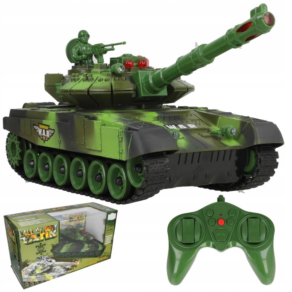 [PACZB] Remote-controlled tank shoots remote control 2.4G Z3384