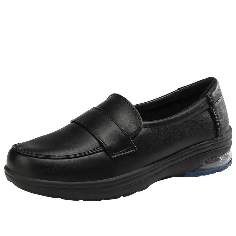 Women Breathable Cushioning Sneakers Ladies Four Seasons Lightweight Slip On Nurse Casual Shoes Non-Slip Mocasines Walking Shoes