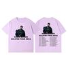 Rapper Chris Brown Eclipse Tour 2026 Graphic Tshirt Fashion Hip Hop Short Sleeve T Shirt Unisex Women Casual Loose Cotton Tshirts