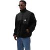 Carhartt WIP Color Block Fleece Collar Logo Jacket Men jackets Black I029566-89-XX