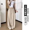 Womens White Quick-Dry Wide Leg Cargo Pants Loose Fit High Waist 2026 Lightweight Breathable Workwear Style