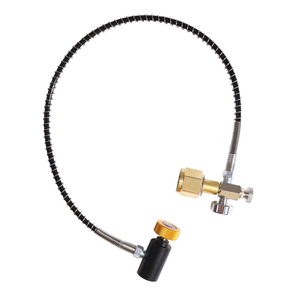CO2 Cylinder Refill Adapter Accessories Dual Valve for Soda Maker TR21-4