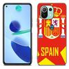 Spain Coat of Arms Flag Case For Xiaomi Mi 11 Lite NE 11i 10T 11T Pro A2 A3 Lite POCO F3 M3 M4 C31 X3 Pro NFC GT Black Cover