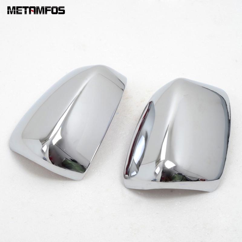 Rearview Side View Mirror Cover Trim For Jeep Cherokee 2014- 2024 Chrome Protection Cap Sticker Accessories Car Styling