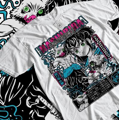 Inosuke TShirt Demon Slayer Kimetsu No YaiTShirt Size S 4XL Gift For Friends