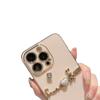 Applicable To IPhone16 New 13 Mobile Phone Case Plating 14Promax Full Coverage 12 Soft Silicone 8p Metal Rabbit 11