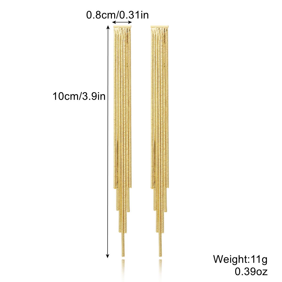 

Роскошные европейские и американские серьги-кисточки: Длинный зимний дизайн с цирконами и стразами
