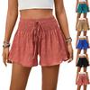 Modische Damen Farbe High Waist Spitze Locker Lässig Shorts