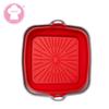 Customized Silicone Air Fryer Baking Pan, High-Temp Resistant, Reusable, Oven & Microwave Safe