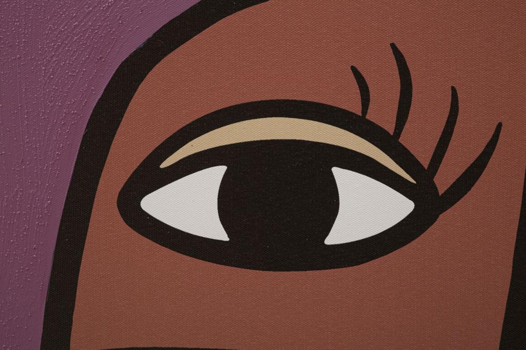 Wall Printing Painting Face New -A- Cm 60X3X90