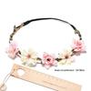 Handmade Floral Garland Simulated Flower Wedding Hair Accessories  Dance Performance