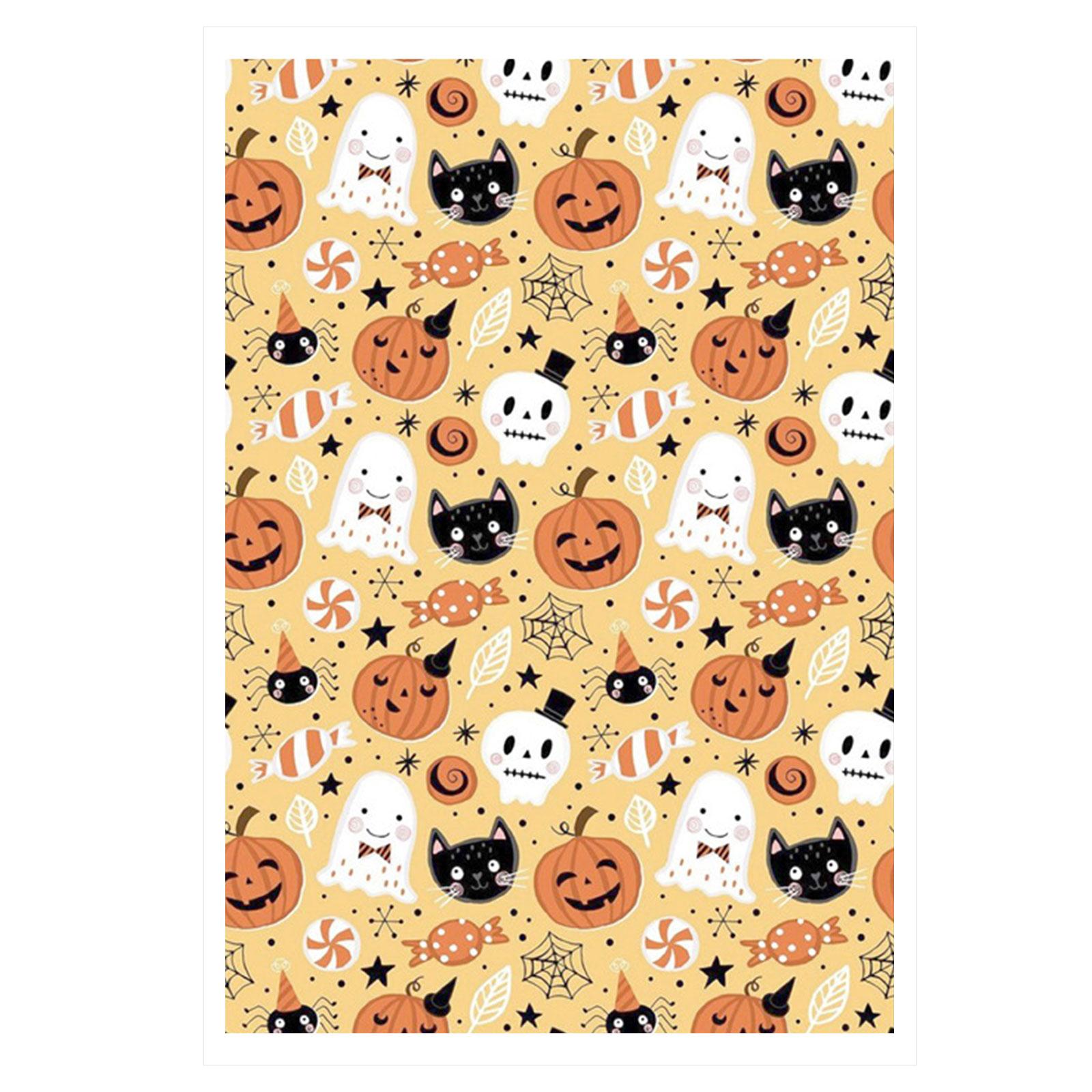 

Хэллоуин тыквы череп летучая мышь глина переводная бумага водорастворимая переводная бумага для глины серьги ожерелье изготовление ювелирных изделий 60