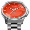 Coral Red Stainless Sapphire Swiss Brand Silver [GUCCI] G-Timeless Watch, Dial, Steel, Crystal, Quartz, 40mm, Made, Watch, YA126370, Men's, [Used]