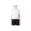 SS23 Logo All Over Print Crew Neck Short Sleeve T-Shirt Women Tops White 3R2T7F2-JWBZ1-0100