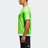 Adidas Estro 15 Striped Design Round Neck Sports Short Sleeve T-Shirt Men Tops Green S16161
