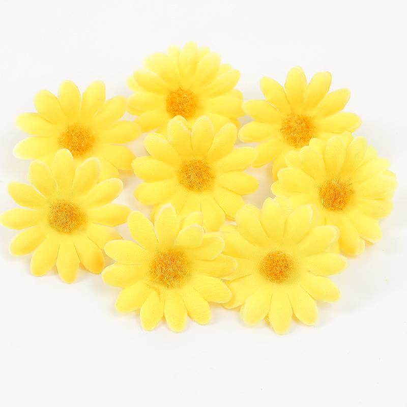 Сделай сам Желтый цветочный букет: Искусственные шелковые розы, пионы и гортензии для свадебного декора